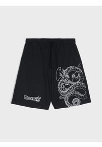 Sinsay - Szorty Dragon Ball - czarny. Kolor: czarny
