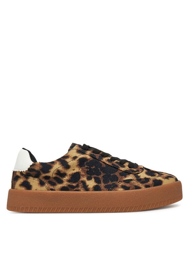DeeZee Sneakersy AM25240D Brązowy. Kolor: brązowy. Materiał: materiał