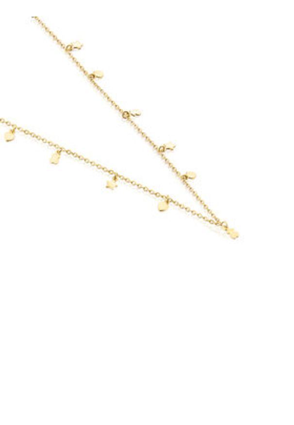 Tous - TOUS Naszyjnik Cool Joy 1003190100 Złoty. Materiał: srebrne. Kolor: złoty