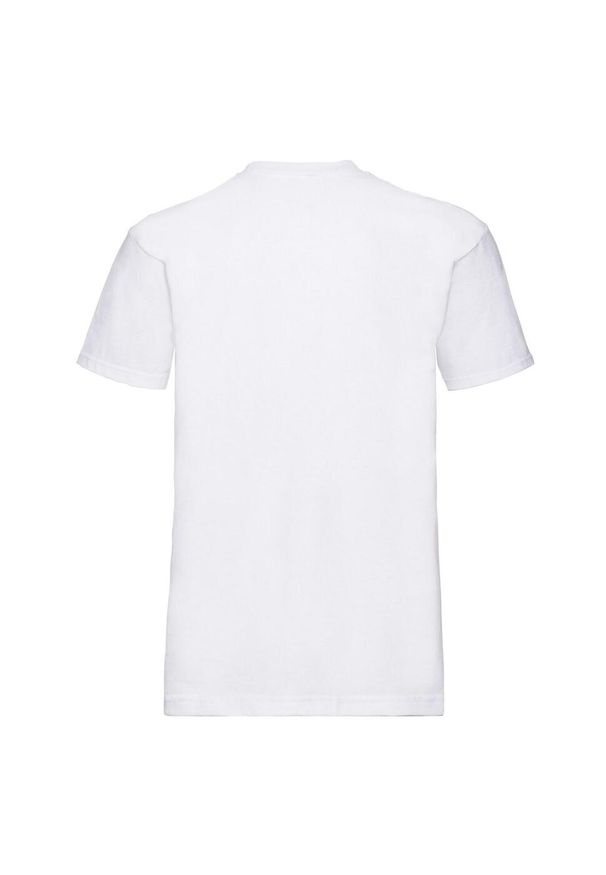 FRUIT OF THE LOOM - Koszulka Unisex Dla Dorosłych Super Premium. Kolor: biały