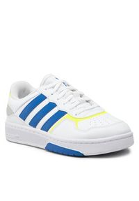 Adidas - adidas Sneakersy Courtic J GY3634 Biały. Kolor: biały. Materiał: skóra #6