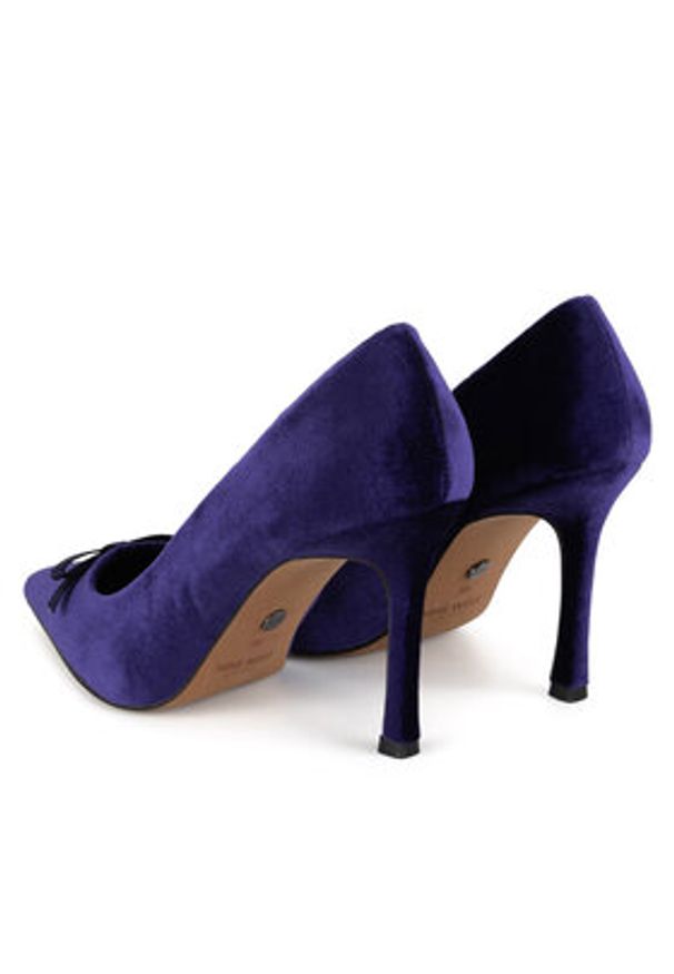 Nine West Szpilki WFA2989-1 Fioletowy. Kolor: fioletowy. Materiał: materiał. Obcas: na szpilce