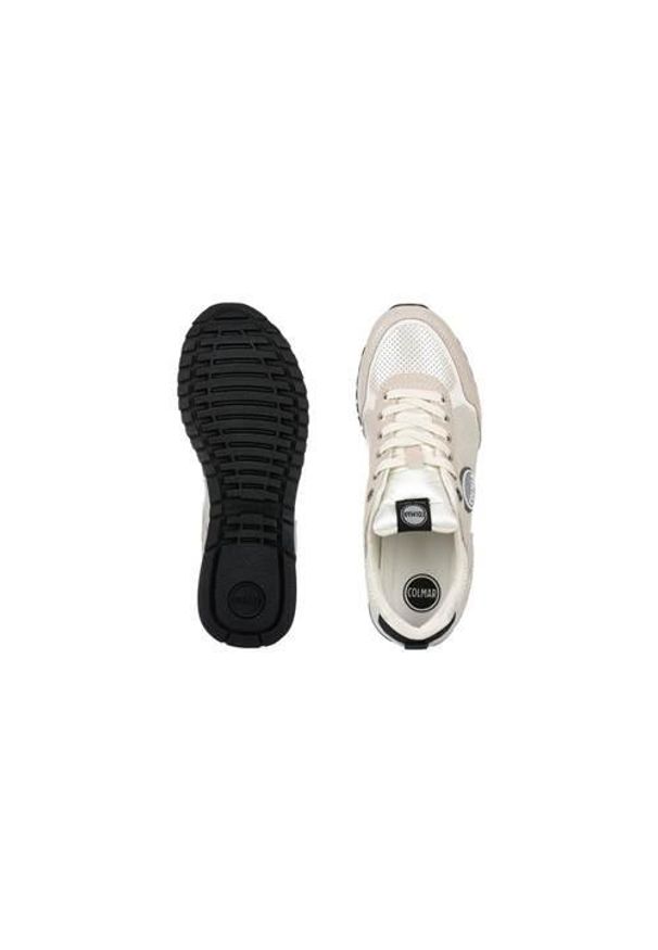 Buty do chodzenia damskie Colmar Travis Punk High. Zapięcie: sznurówki. Kolor: biały, wielokolorowy. Materiał: guma, syntetyk, zamsz, materiał, tkanina. Szerokość cholewki: normalna. Sport: turystyka piesza