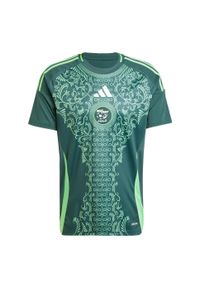 Adidas - Koszulka Algeria 24 Away. Kolor: zielony. Sport: piłka nożna