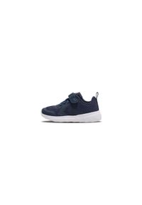Sneakersy dla dzieci Hummel Actus Recycled. Okazja: na co dzień. Kolor: niebieski. Szerokość cholewki: normalna