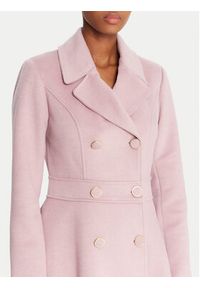 Rinascimento Płaszcz przejściowy CFC0125851003 Różowy Slim Fit. Kolor: różowy. Materiał: syntetyk #3