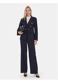 Maryley Spodnie materiałowe 25IB598/M17/35BL Granatowy Regular Fit. Kolor: niebieski. Materiał: syntetyk #4