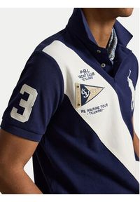 Polo Ralph Lauren Polo 710B21920001 Granatowy Regular Fit. Typ kołnierza: polo. Kolor: niebieski. Materiał: bawełna #4