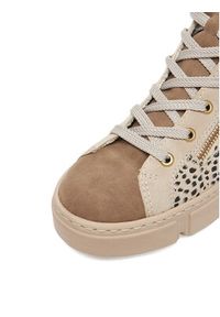 Rieker Sneakersy CEO-N5931-62 Beżowy. Kolor: beżowy. Materiał: materiał #6