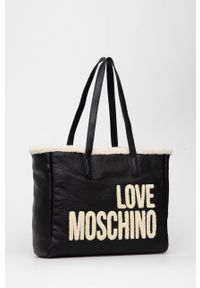 Love Moschino - Torebka. Kolor: czarny. Rodzaj torebki: na ramię #5