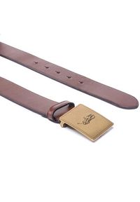 Polo Ralph Lauren Pasek Męski 36Mm Pp Plaque Belt 405691693002 Brązowy. Kolor: brązowy. Materiał: skóra