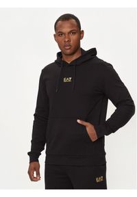 EA7 Emporio Armani Bluza 8NPM32 PJVRZ 0208 Czarny Regular Fit. Kolor: czarny. Materiał: bawełna #1