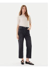 Marella Jeansy 2523186084 Czarny Mom Fit. Kolor: czarny