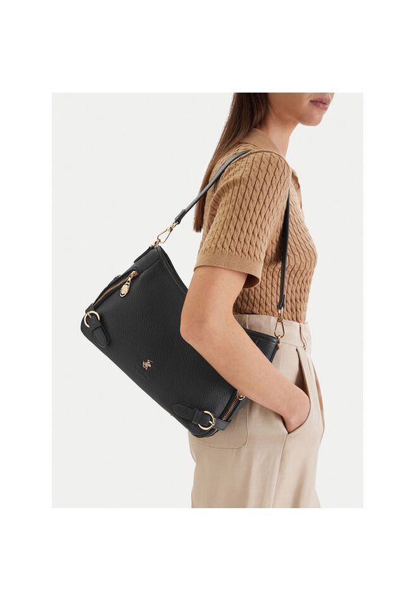 Torebka Beverly Hills Polo Club. Kolor: czarny