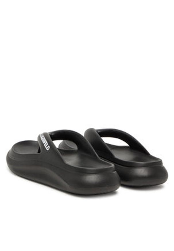 Karl Lagerfeld - KARL LAGERFELD Japonki Skoona II KL85025 Czarny. Kolor: czarny