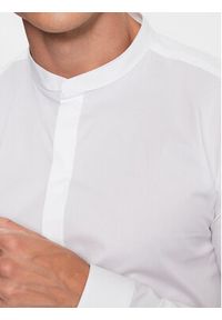 Hugo Koszula 50495086 Biały Extra Slim Fit. Kolor: biały. Materiał: bawełna #6