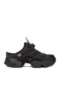 Reebok Klapki EO-INSTAPUMP FURY MULE 100230815 Czarny. Kolor: czarny. Materiał: materiał