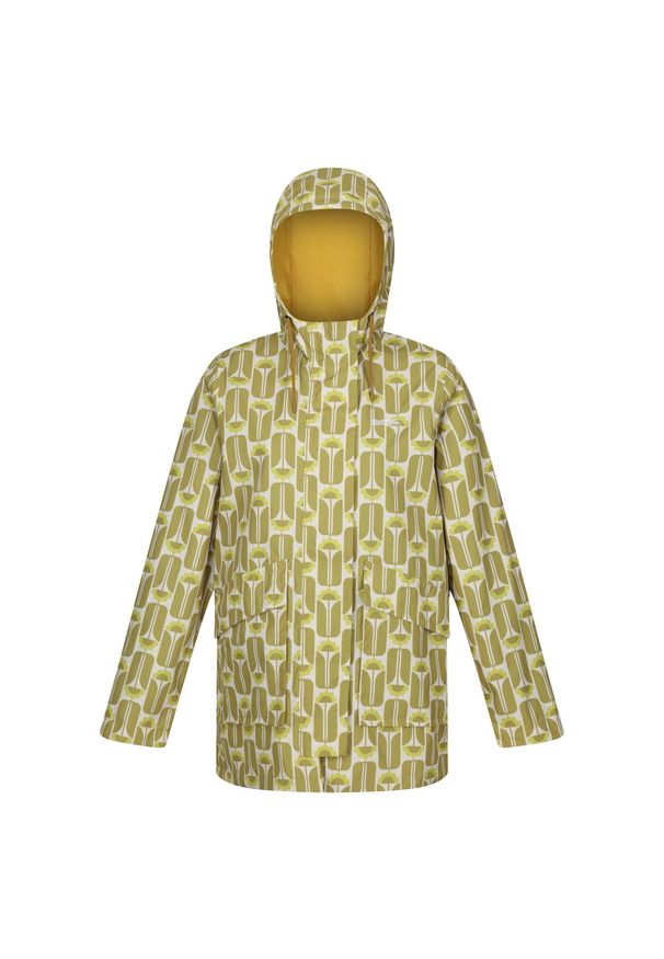 Regatta - Damska Kurtka Orla Kiely Swing II Tall Flowers Waterproof Jacket. Kolor: żółty