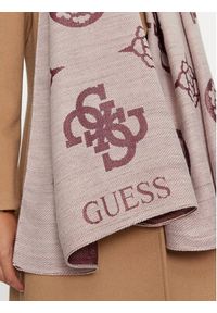 Guess Szalik AW5190 POL03 Różowy. Kolor: różowy. Materiał: materiał