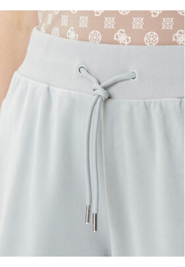 Guess Spodnie dresowe V3BB27 K0232 Zielony Regular Fit. Kolor: zielony. Materiał: syntetyk