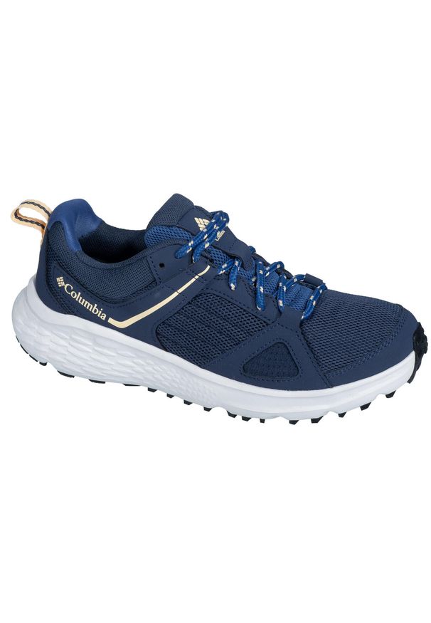 columbia - Buty do chodzenia damskie Columbia Novo Trail. Zapięcie: sznurówki. Kolor: niebieski. Materiał: guma, materiał, syntetyk. Szerokość cholewki: normalna. Sport: turystyka piesza