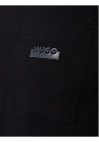 Hugo - HUGO Piżama Nocto 50550099 Czarny Relaxed Fit. Kolor: czarny. Materiał: bawełna #3