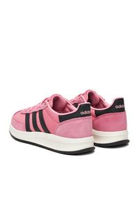 Adidas - adidas Sneakersy RUN 70S 2.0 JR8585 Różowy. Kolor: różowy. Materiał: zamsz, skóra. Sport: bieganie #7