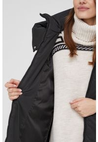 Answear Lab kurtka damska kolor czarny zimowa oversize. Kolor: czarny. Materiał: materiał. Długość rękawa: raglanowy rękaw. Długość: długie. Wzór: gładki. Sezon: zima. Styl: wakacyjny #4