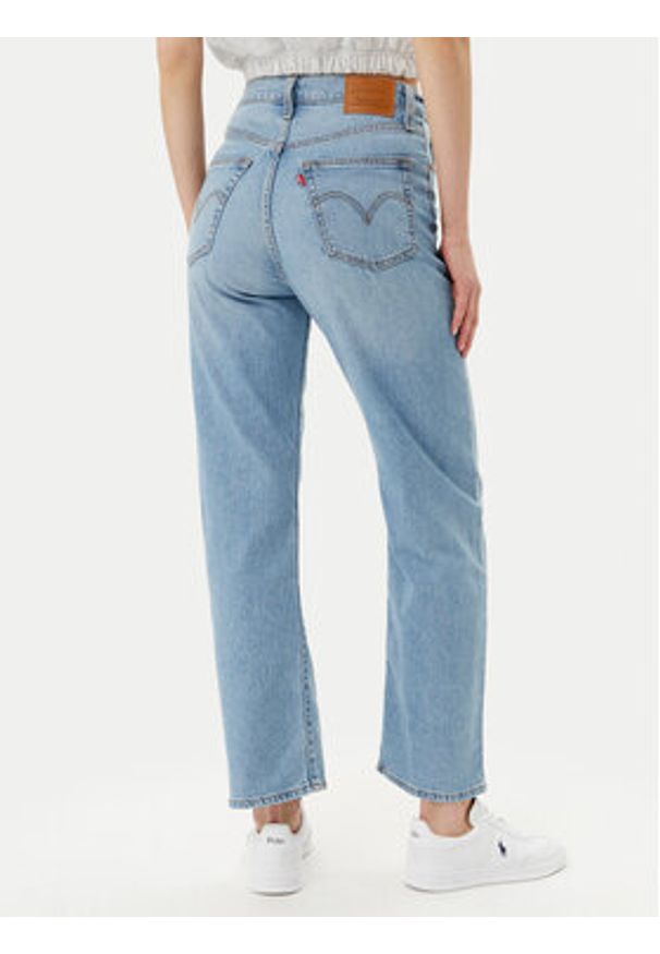 Levi's® Jeansy Ribcage 72693-0229 Niebieski Straight Fit. Kolor: niebieski