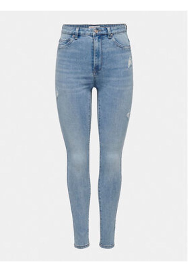 only - ONLY Jeansy Rose 15317250 Niebieski Skinny Fit. Kolor: niebieski