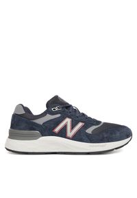 New Balance Sneakersy Walking 880 MW880BC7 Granatowy. Kolor: niebieski. Materiał: zamsz, skóra