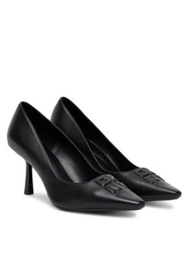 DKNY Szpilki K3588715 Czarny. Kolor: czarny. Materiał: skóra. Obcas: na szpilce