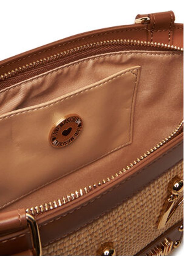 Love Moschino - LOVE MOSCHINO Torebka JC4284PP0MKN110A Brązowy. Kolor: brązowy