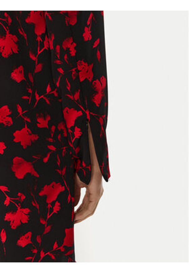 GESTUZ - Gestuz Sukienka codzienna Dilara 10909654 Czarny Regular Fit. Okazja: na co dzień. Kolor: czarny. Materiał: syntetyk. Typ sukienki: proste. Styl: casual