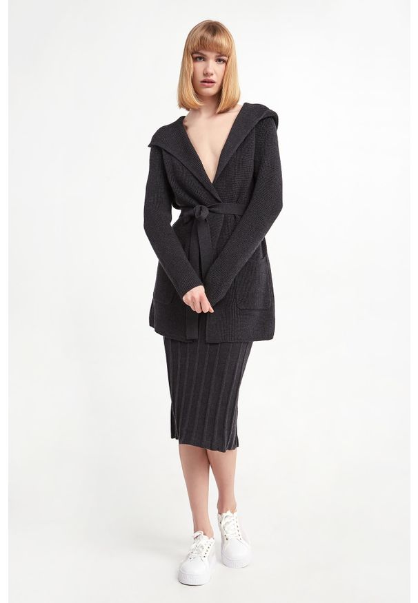 Max Mara Leisure - Kardigan damski wełniany Nava MAX MARA LEISURE. Materiał: wełna