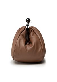 Weekend Max Mara Torebka Cubico 55160212600 Brązowy. Kolor: brązowy. Materiał: skórzane #7
