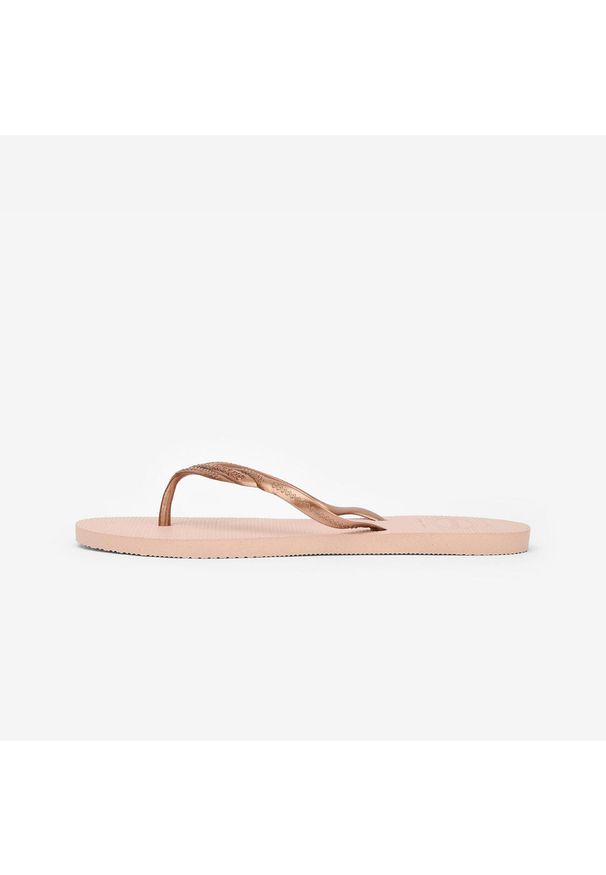 Japonki damskie Havaianas Fantasia. Okazja: na plażę. Kolor: różowy. Materiał: kauczuk, syntetyk