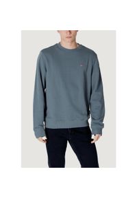 Napapijri - Bluza Mężczyzna NAPAPIJRI BALIS CREW SUM 2. Typ kołnierza: bez kaptura. Kolor: szary. Materiał: bawełna #1