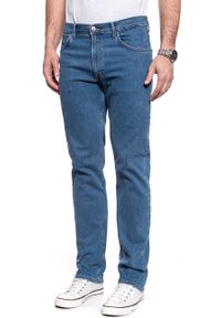 Lee - LEE JEANSY MĘSKIE BROOKLYN STONEWASH L76XSQ44 112121163. Okazja: do pracy, na uczelnię, na co dzień. Styl: klasyczny, casual, elegancki #10