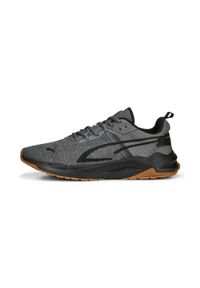 Buty lifestyle męskie Puma Stride 389422 04. Kolor: wielokolorowy, czarny, szary. Materiał: syntetyk, tkanina, materiał. Sport: turystyka piesza