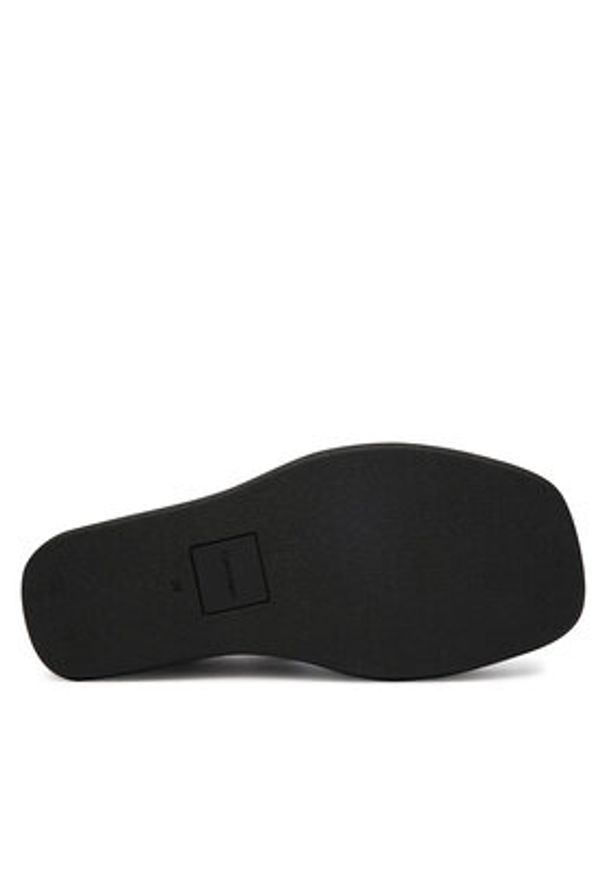 Calvin Klein Japonki Wedge 70 Sndl Thong Lth HW0HW02880 Czarny. Kolor: czarny. Materiał: skóra