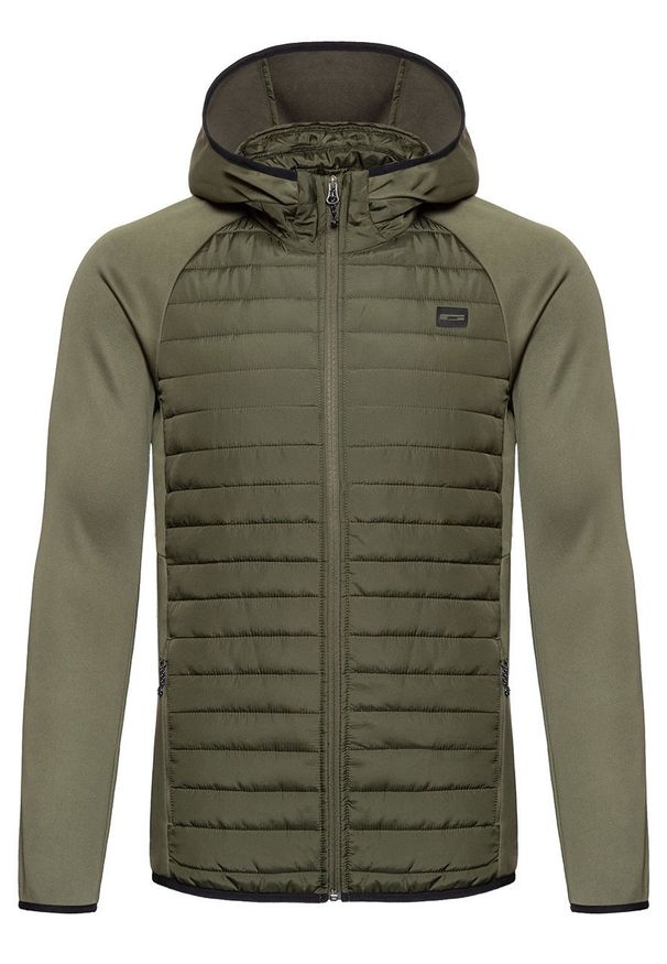 Jack & Jones - KURTKA JACK & JONES JCOMULTI QUILTED JACKET NOOS GRAPE LEAF 12110590. Kolor: zielony