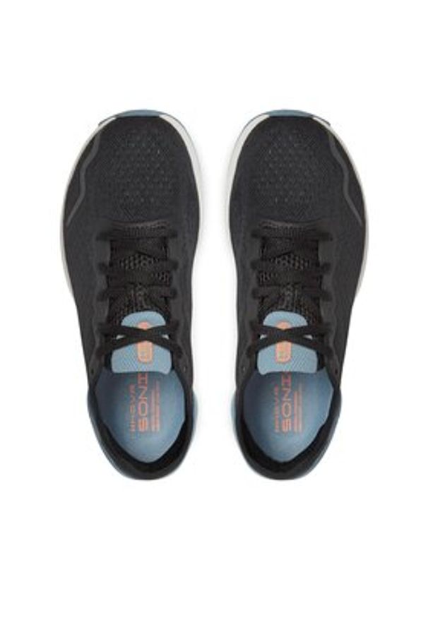 Under Armour Buty do biegania Ua W Hovr Sonic 6 3026128-004 Czarny. Kolor: czarny. Materiał: materiał