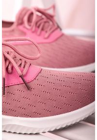 Casu - Różowe buty sportowe sznurowane casu 204/7p. Kolor: różowy #1