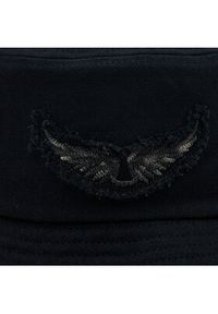 Zadig&Voltaire Kapelusz Bob Wings Patch OWHT00119 Czarny. Kolor: czarny. Materiał: materiał, bawełna #2