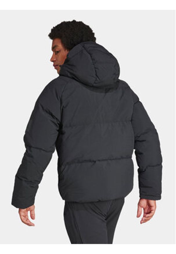 Adidas - adidas Kurtka puchowa Big Baffle IK3156 Czarny Regular Fit. Kolor: czarny. Materiał: syntetyk