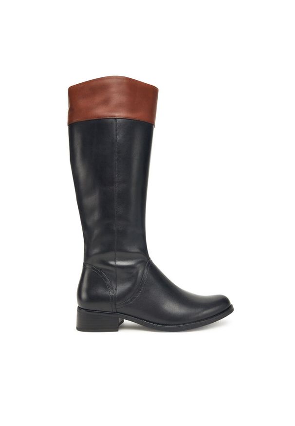 Oficerki Caprice. Kolor: czarny