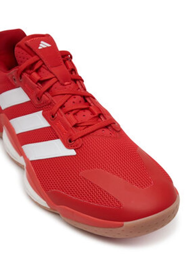 Adidas - adidas Buty halowe Stabil 16 IH5555 Czerwony. Kolor: czerwony. Materiał: materiał