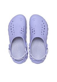 Crocs Klapki Echo Clog 207937 Fioletowy. Kolor: fioletowy