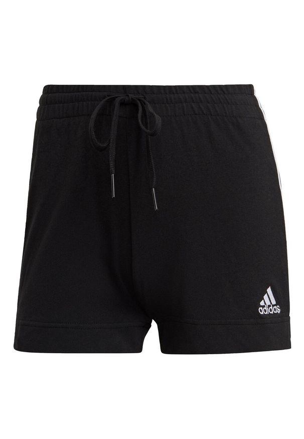 Adidas - Szorty Essentials Slim 3-Stripes. Kolor: czarny, biały, wielokolorowy